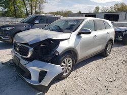 Salvage cars for sale from Copart Rogersville, MO: 2019 KIA Sorento LX