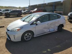 Salvage cars for sale at Colorado Springs, CO auction: 2012 Toyota Prius