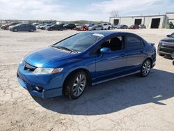 Salvage cars for sale at Kansas City, KS auction: 2010 Honda Civic SI