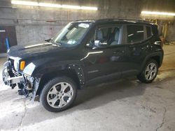 Salvage cars for sale at Angola, NY auction: 2022 Jeep Renegade Limited