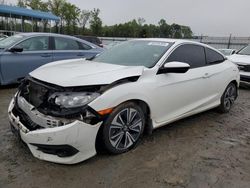 Salvage cars for sale from Copart Spartanburg, SC: 2017 Honda Civic EXL