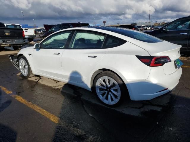 2022 Tesla Model 3