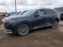 Salvage cars for sale at Woodhaven, MI auction: 2021 Mazda CX-9 Grand Touring