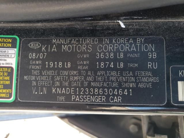 2008 KIA Rio Base