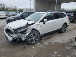 Salvage cars for sale from Copart Fort Wayne, IN: 2019 Subaru Outback 2.5I Limited