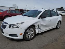Salvage cars for sale at New Britain, CT auction: 2014 Chevrolet Cruze LS