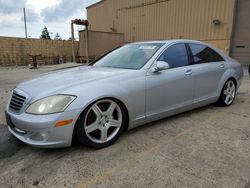 Salvage cars for sale at Gaston, SC auction: 2007 Mercedes-Benz S 550