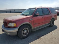 Ford Expedition salvage cars for sale: 2000 Ford Expedition Eddie Bauer