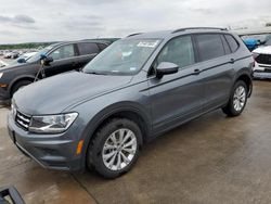Salvage cars for sale at Grand Prairie, TX auction: 2020 Volkswagen Tiguan S