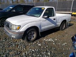 Salvage cars for sale from Copart Waldorf, MD: 2002 Toyota Tacoma