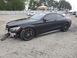 Mercedes-Benz S 63 AMG salvage cars for sale: 2019 Mercedes-Benz S 63 AMG