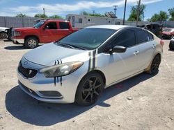 KIA salvage cars for sale: 2015 KIA Forte LX