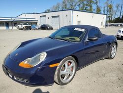 Salvage cars for sale from Copart Arlington, WA: 2000 Porsche Boxster S