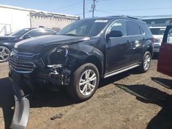 Salvage cars for sale at New Britain, CT auction: 2017 Chevrolet Equinox LT