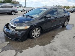 Salvage cars for sale from Copart Orlando, FL: 2010 Honda Civic LX