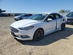 Salvage cars for sale at Mcfarland, WI auction: 2018 Ford Fusion SE