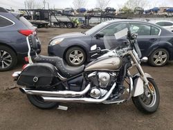 Salvage motorcycles for sale at New Britain, CT auction: 2013 Kawasaki VN900 D