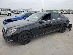 Salvage cars for sale from Copart Grand Prairie, TX: 2014 Mercedes-Benz E 350 4matic