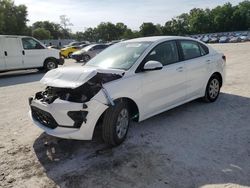 Salvage cars for sale from Copart Ocala, FL: 2023 KIA Rio LX