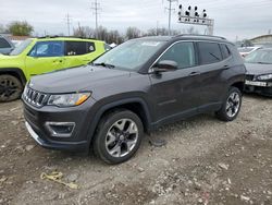 Jeep salvage cars for sale: 2020 Jeep Compass Limited