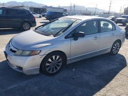 Salvage cars for sale from Copart Sun Valley, CA: 2009 Honda Civic EX