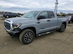 Salvage cars for sale from Copart Windsor, NJ: 2021 Toyota Tundra Double Cab SR/SR5