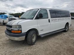 Chevrolet salvage cars for sale: 2005 Chevrolet Express G3500