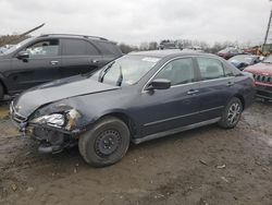Salvage cars for sale from Copart Windsor, NJ: 2006 Honda Accord LX
