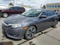 Salvage cars for sale at Littleton, CO auction: 2017 Honda Civic EX