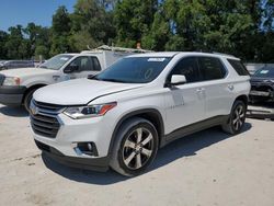 Salvage cars for sale at Ocala, FL auction: 2018 Chevrolet Traverse LT