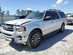 Ford Expedition el xlt salvage cars for sale: 2017 Ford Expedition EL XLT