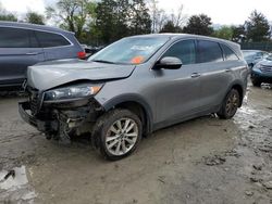 Salvage cars for sale from Copart Madisonville, TN: 2019 KIA Sorento L