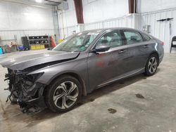 Salvage cars for sale at Milwaukee, WI auction: 2018 Honda Accord EX
