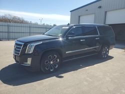 Flood-damaged cars for sale at auction: 2020 Cadillac Escalade ESV Platinum