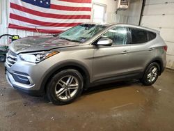 Vehiculos salvage en venta de Copart Lyman, ME: 2018 Hyundai Santa FE Sport