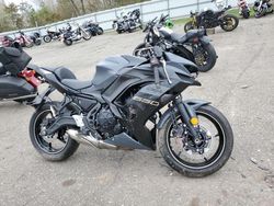 Salvage motorcycles for sale at Pennsburg, PA auction: 2024 Kawasaki EX650 P