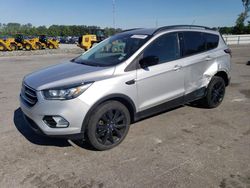 Salvage cars for sale at Dunn, NC auction: 2017 Ford Escape SE
