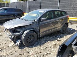 Salvage cars for sale from Copart Waldorf, MD: 2014 Ford Escape S