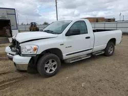Salvage cars for sale at Bismarck, ND auction: 2008 Dodge RAM 1500 ST