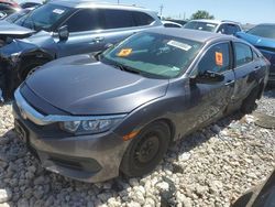 Honda Civic LX salvage cars for sale: 2016 Honda Civic LX