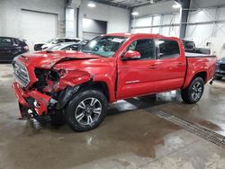 Toyota Tacoma Double cab salvage cars for sale: 2017 Toyota Tacoma Double Cab