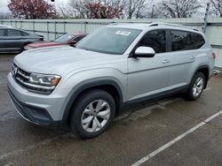 Salvage cars for sale at Moraine, OH auction: 2018 Volkswagen Atlas S