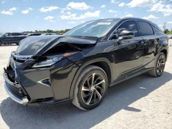 Salvage cars for sale from Copart West Palm Beach, FL: 2016 Lexus RX 350