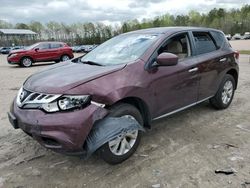 Salvage cars for sale from Copart Charles City, VA: 2014 Nissan Murano S