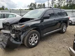 Salvage cars for sale from Copart Harleyville, SC: 2011 Toyota Highlander Base