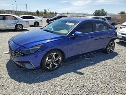 Salvage cars for sale from Copart Mentone, CA: 2022 Hyundai Elantra SEL