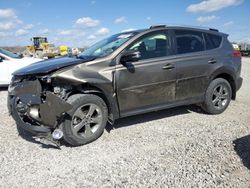 Vehiculos salvage en venta de Copart Wichita, KS: 2015 Toyota Rav4 XLE