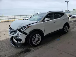 Salvage cars for sale at Dyer, IN auction: 2017 Hyundai Santa FE Sport