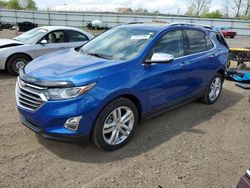 Salvage cars for sale at Columbia Station, OH auction: 2019 Chevrolet Equinox Premier