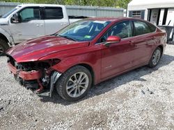 Salvage cars for sale at Hurricane, WV auction: 2019 Ford Fusion SE